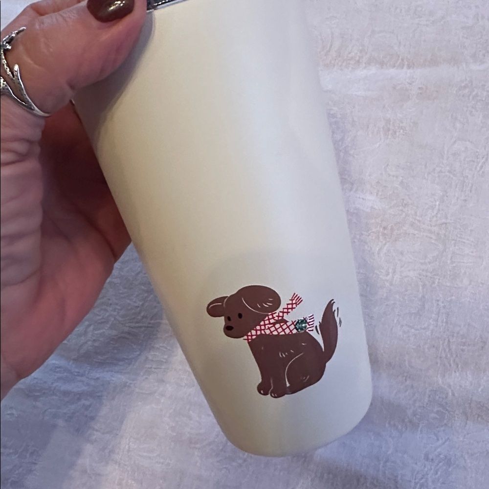 Starbucks Holiday Puppy Tumbler Limited Edition Thermal Insulated MiiR 2025